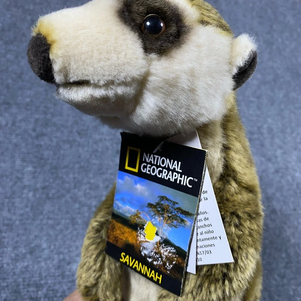 NWT National Geographic Savannah collection Meerkat Plush‎